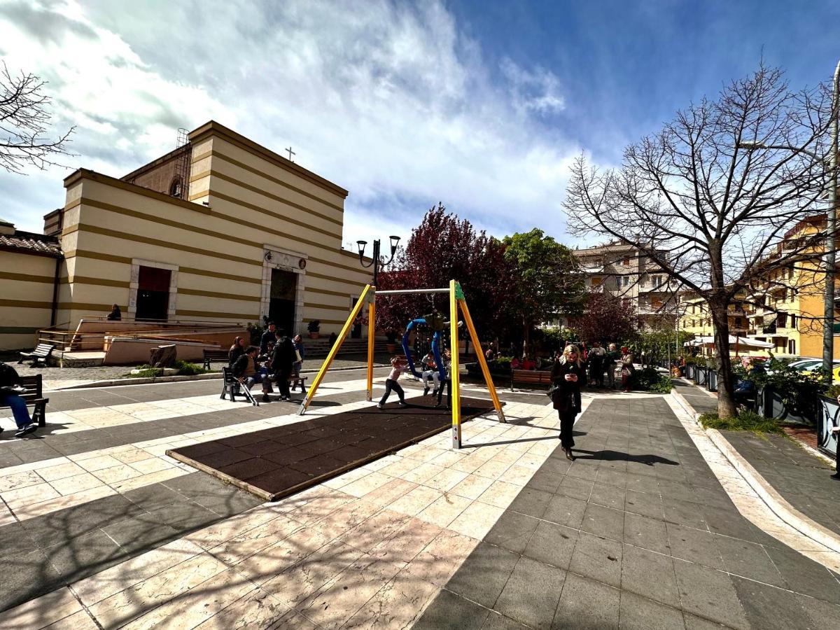 Trastevere Gianicolense Casa Con Giardino Rom Exteriör bild