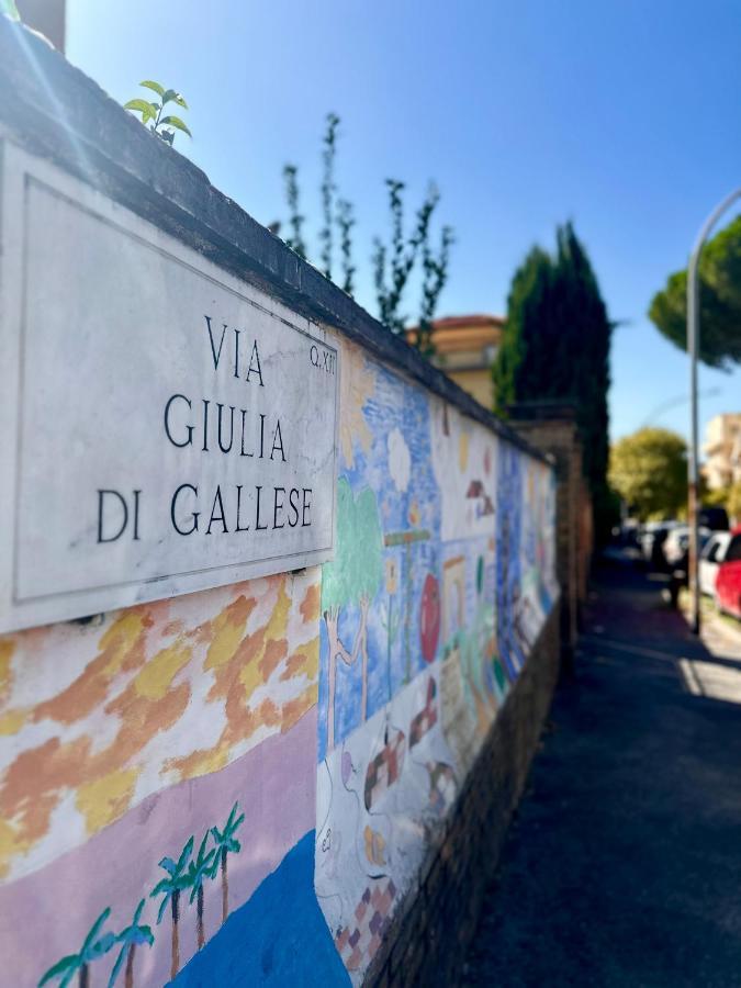 Trastevere Gianicolense Casa Con Giardino Rom Exteriör bild